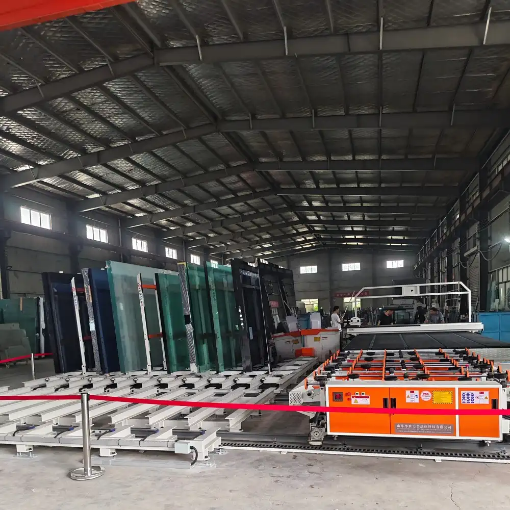 What is the function of the air cylinder in CNC glass cutting machine?